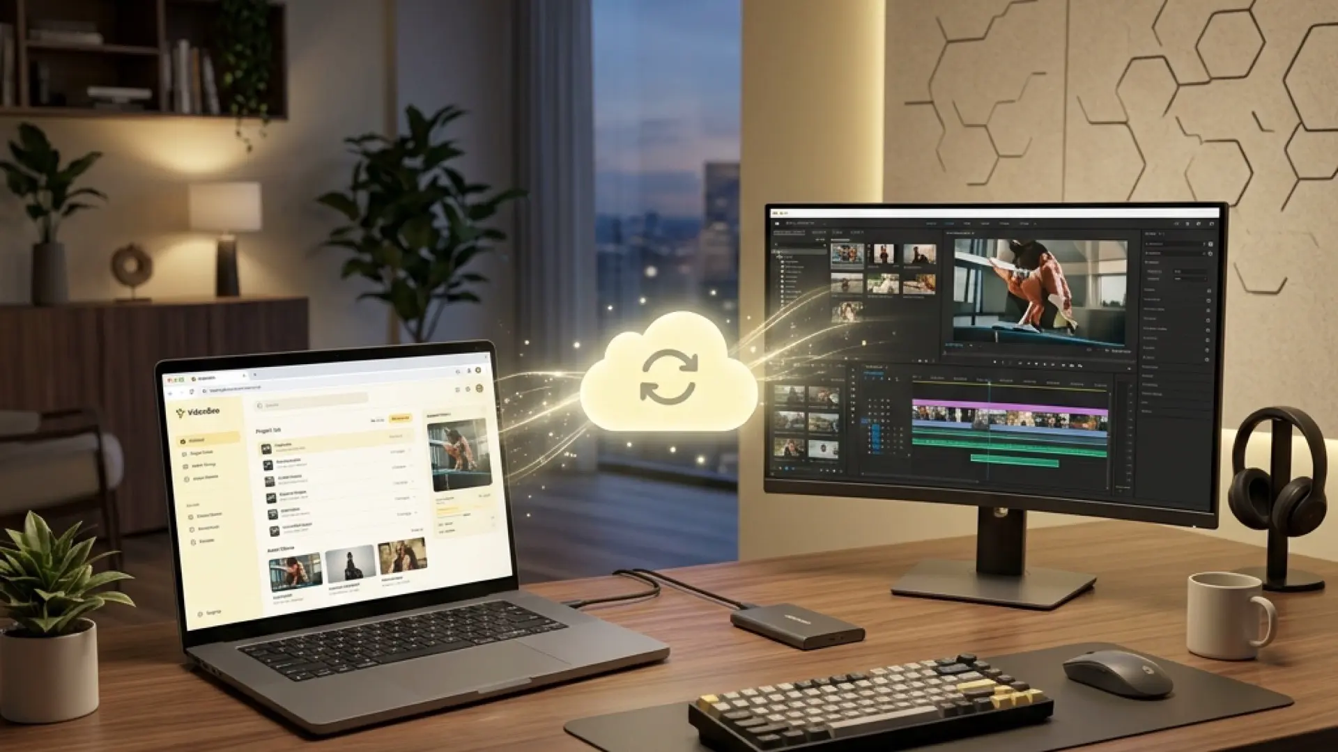Dual-Platform Workflow for Creators
