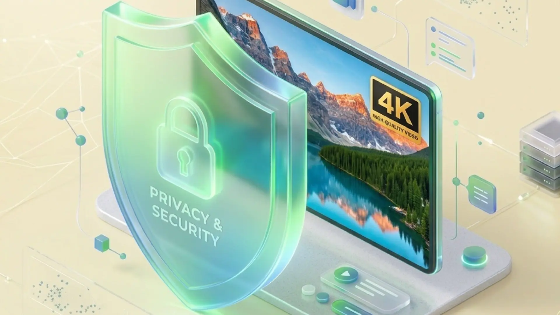 High-Quality Output & Privacy First